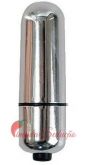 Vibrador Power Bullet Prata