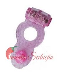 Anel C/ Vibro e Estimulador Anal