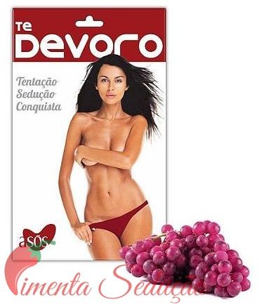 Calcinha Comestível Te Devoro Sabor Uva